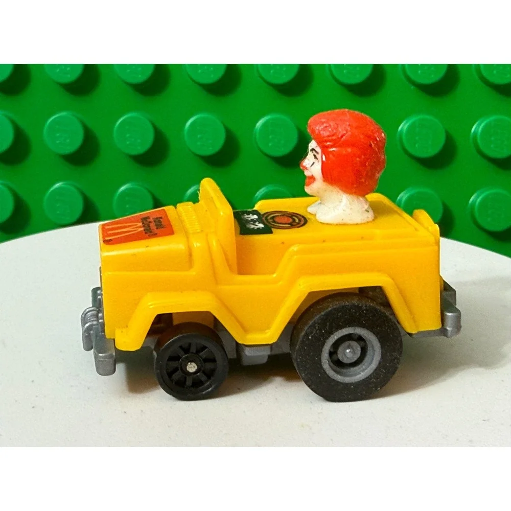 McDonald's Happy Meal Toys Ronald McDonald Jeep & ERTL Officer Big Mac Car